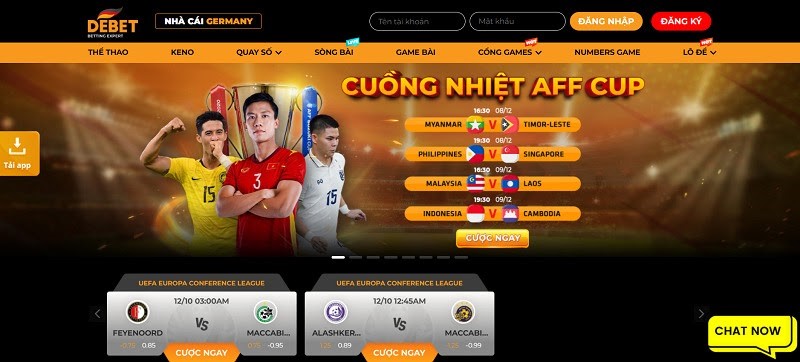 Debet &ndash; Nh&agrave; c&aacute;i DEBET c&aacute; cược thể thao, đ&aacute;nh đề trực tuyến số 1 Đức