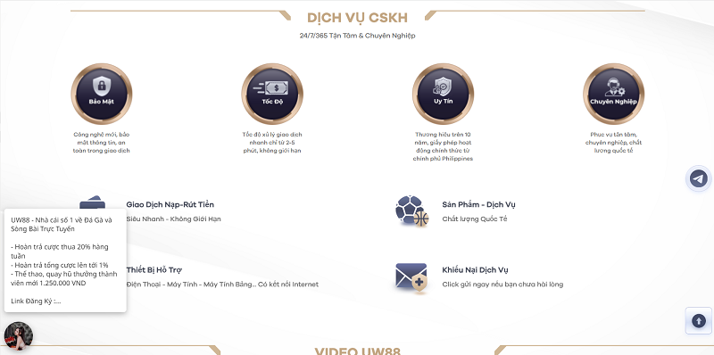 UW88 - Trang nh&agrave; c&aacute;i c&aacute; độ thể thao uy t&iacute;n số 1 Việt Nam